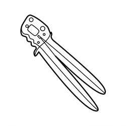 RJ45 crimping tool