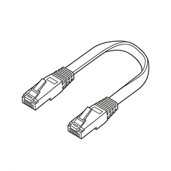 Short network cable